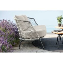 Stern Odea Loungeset 5-tlg. Mit Tisch Ø55 + 65cm Schwarz Matt/Natur 7 Stern Odea Loungeset 5-tlg. Mit Tisch Ø55 + 65cm Schwarz Matt/Natur -Garten Und Außenbereich stern odea loungeset 5 tlg mit tisch durchm55 65cm 1413140 2