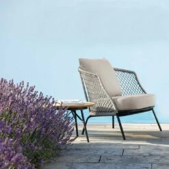 Stern Odea Loungeset 5-tlg. Mit Tisch Ø55 + 65cm Schwarz Matt/Natur 8 Stern Odea Loungeset 5-tlg. Mit Tisch Ø55 + 65cm Schwarz Matt/Natur -Garten Und Außenbereich stern odea loungeset 5 tlg mit tisch durchm55 65cm 1413140 3