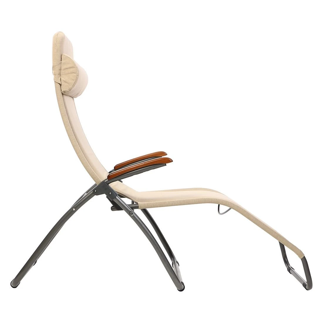 Sungörl Dreamliner Natureline Santori Bäderliege Aluminium/Olefin Anthrazit/Beige 4 Sungörl Dreamliner Natureline Santori Bäderliege Aluminium/Olefin Anthrazit/Beige – Bild 2