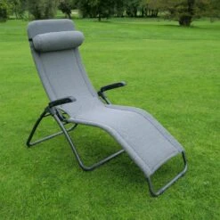 Sungörl Dreamliner Sky Bäderliege Aluminium/3D Mesh Anthrazit/Grün -Garten Und Außenbereich sungoerl dreamliner sky baederliege aluminium textilene 1471660 2