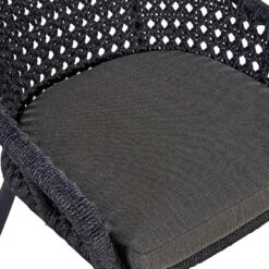 OUTLIV. Hudson Gartensessel Aluminium/Rope Charcoal/Anthrazit 12 OUTLIV. Hudson Gartensessel Aluminium/Rope Charcoal/Anthrazit -Garten Und Außenbereich utliv kubo diningsessel aluminium rope 1347041 4