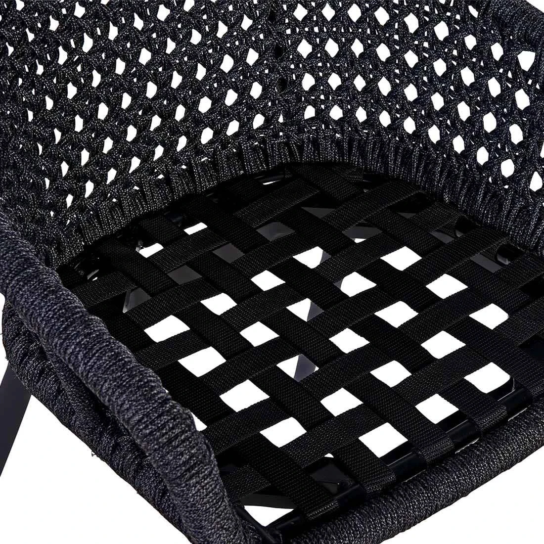 OUTLIV. Hudson Gartensessel Aluminium/Rope Charcoal/Anthrazit 8 OUTLIV. Hudson Gartensessel Aluminium/Rope Charcoal/Anthrazit – Bild 6