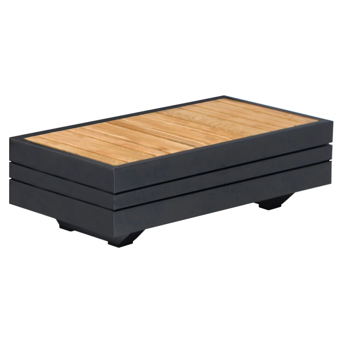 Zebra Cubo Ecklounge 3-tlg. Aluminium/Olefin Graphit/Dunkelgrau 8 Zebra Cubo Ecklounge 3-tlg. Aluminium/Olefin Graphit/Dunkelgrau – Bild 6