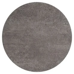 Zebra Mikado Gartentisch-Platte Ø 110cm HPL Beton -Garten Und Außenbereich zebra mikado tischplatte durchm 110x1 3cm hpl 1366885 2