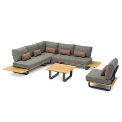 Zebra Park Ecklounge 5-tlg. Aluminium/Sunproof Graphit/Sutton Grey 16 Zebra Park Ecklounge 5-tlg. Aluminium/Sunproof Graphit/Sutton Grey -Garten Und Außenbereich zebra park loungeecke 5 tlg aluminium sunproof 1366830 2