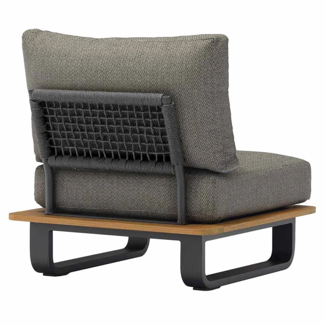 Zebra Park Ecklounge 5-tlg. Aluminium/Sunproof Graphit/Sutton Grey 9 Zebra Park Ecklounge 5-tlg. Aluminium/Sunproof Graphit/Sutton Grey – Bild 7