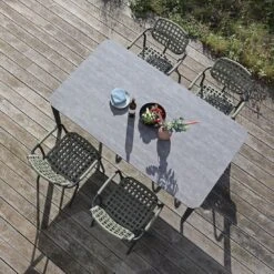 Zebra Taro Gartentisch 180x100cm Aluminium/HPL Graphit/Beton -Garten Und Außenbereich zebra taro gartentisch 180x100cm aluminium hpl 1469790 4